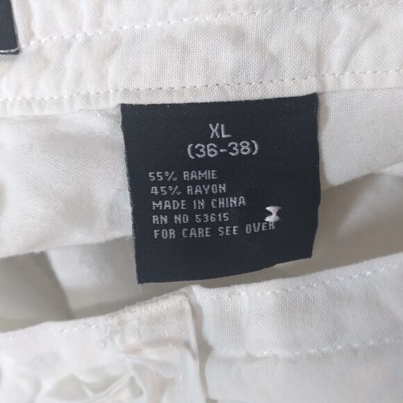 Koman Sport shorts men's large white lightweight summer beach lounge outdoor - Picture 9 of 9